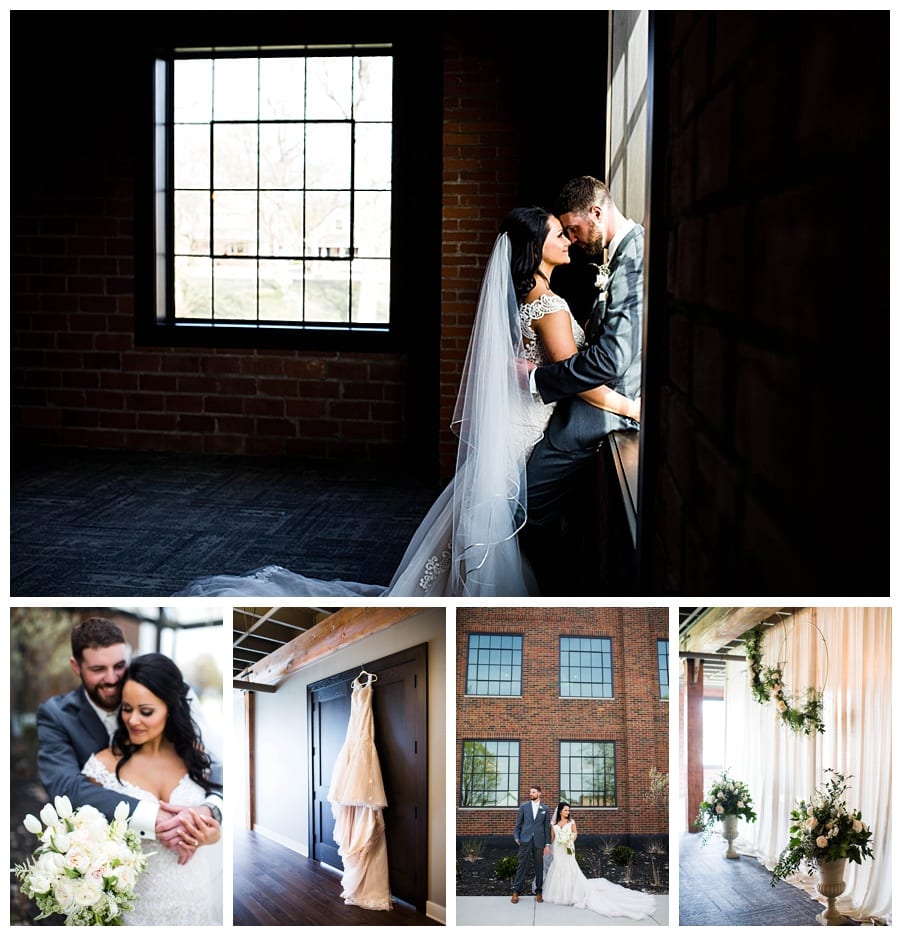 The Garment Factory Wedding Franklin IN Ebby L Photography Photos