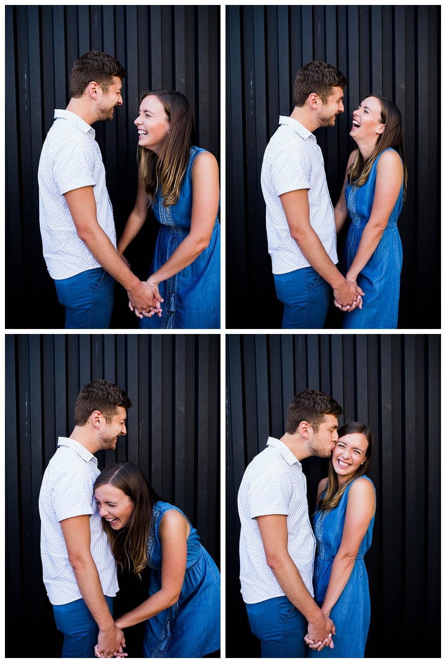 Summer Downtown Engagement Session Ebby L Photography Photos