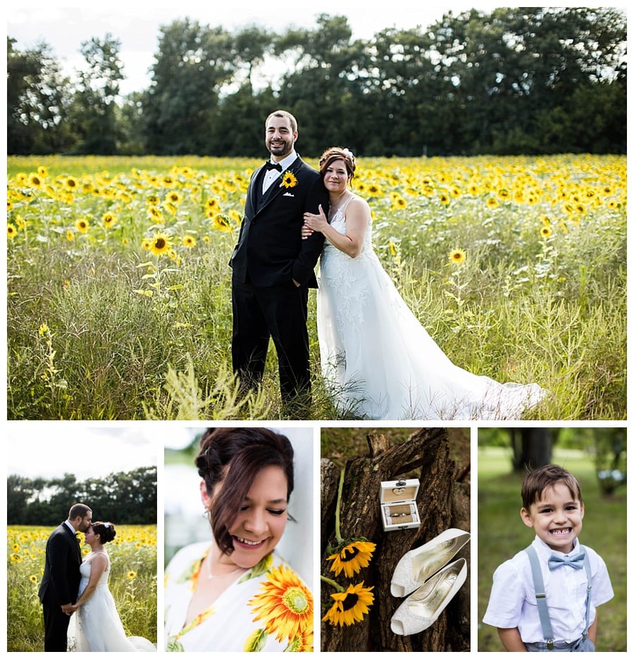 Sunflower Summer Wedding, James & Melissa Ebby L Photography Photos