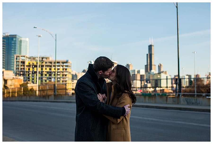 Chicago Urban Engagement Session Ebby L Photography Photos