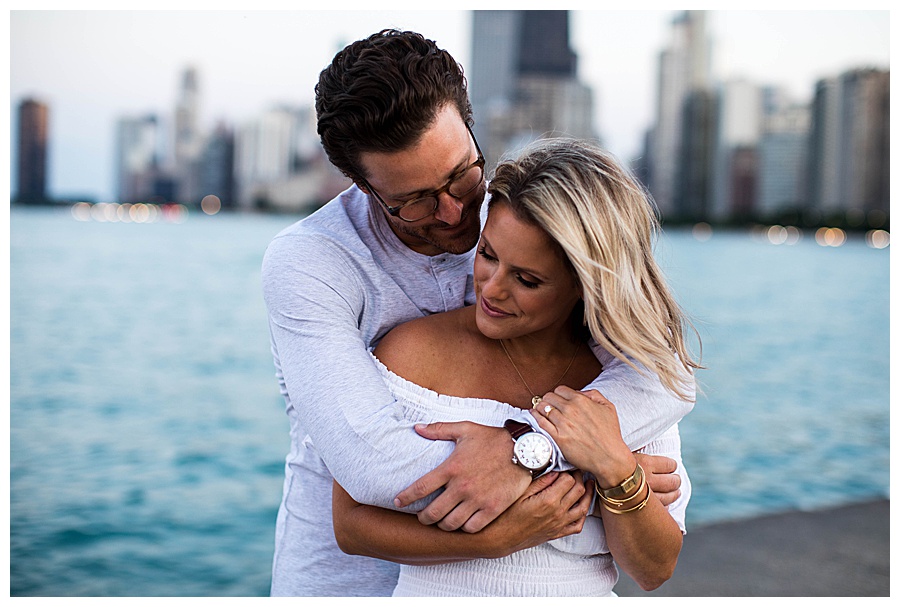 Summer Downtown Chicago Engagement Session Ebby L Photography Photos