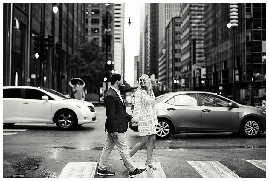 Rainy Day Chicago Engagement Ebby L Photography Photos