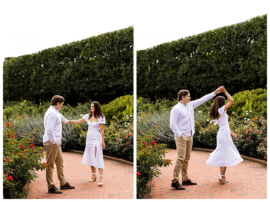 Chicago Botanic Garden Engagement Ebby L Photography Photos