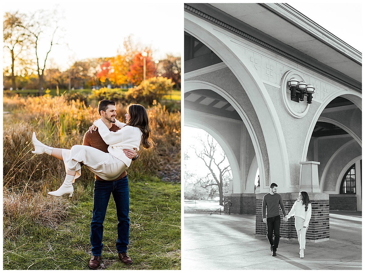 Humboldt Park Engagement Photos